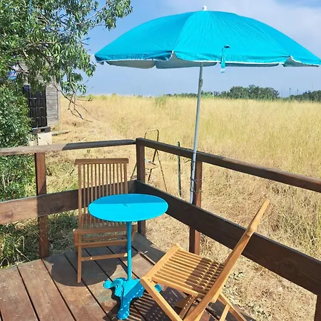 Tiny House Roulotte Pleine Campagne Dans Ferme Biologique Campingplatz