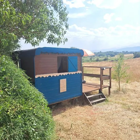 Tiny House Roulotte Pleine Campagne Dans Ferme Biologique Campingplatz *